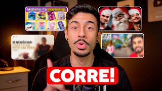 6 IDEIAS DE CONTEÚDO QUE SÓ VÃO VIRALIZAR ATÉ JANEIRO (CORRE)