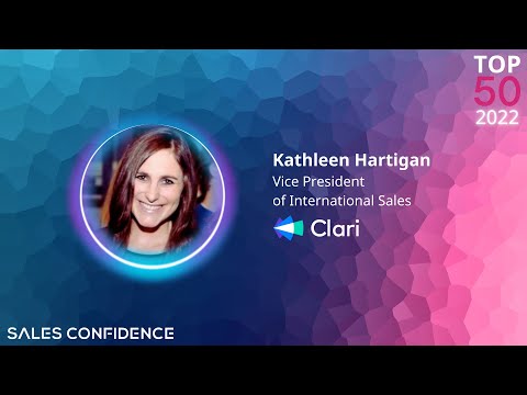 Intro with Kathleen Hartigan, VP International Sales, @ClariHQ