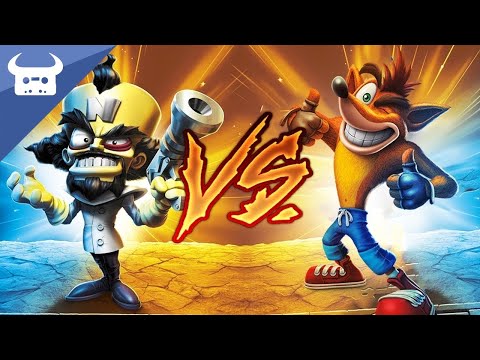 Video thumbnail for Crash Bandicoot vs. Neo Cortex