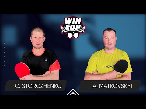 19:00 Oleksandr Storozhenko - Andrii Matkovskyi West 5 WIN CUP 18.02.2024 | TABLE TENNIS WINCUP