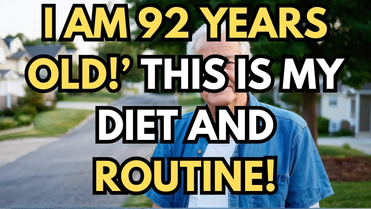 "Stop Aging with This Diet!" The Amazing Health Habits of 92-Year-Old Fitness Trainer Mika Takishima