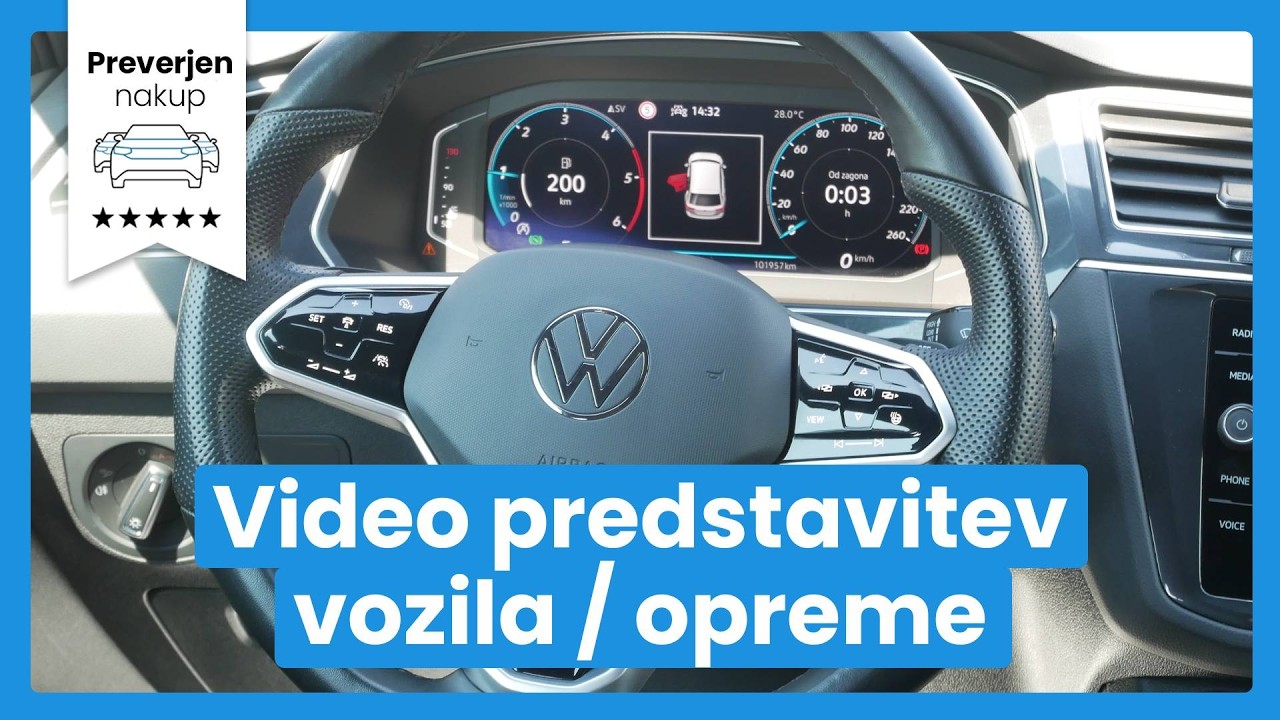 Volkswagen Tiguan R-Line 2.0 TDI DSG - SLOVENSKO VOZILO