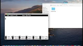 Command Line for Beginners: Mac OS & Linux: Nano