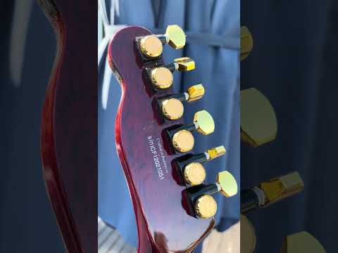 Fender Special Edition Custom Telecaster FMT HH Amber Solid Body - Goldtop 2022 - Goldtop image 6