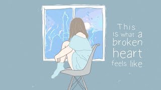 this is what a broken heart feels like (lyric video) - Marina Lin