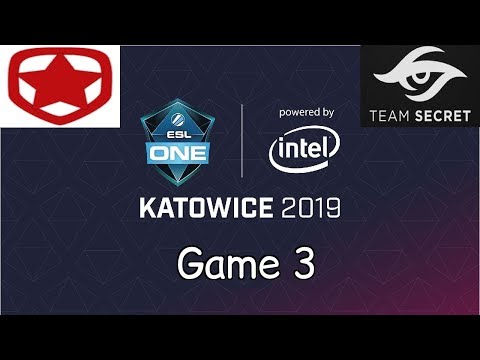 [ EN ] Gambit vs Secret - Game 3 - Finals - ESL Katowice 2019 - Highlights