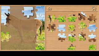 🫏 Donkey Jigsaw Puzzle - Animals Puzzles for Kids Walkthrough