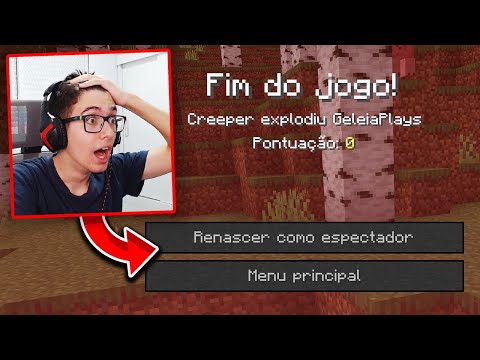 YOUTUBERS PERDENDO SEUS MAPAS NO MINECRAFT HARDCORE