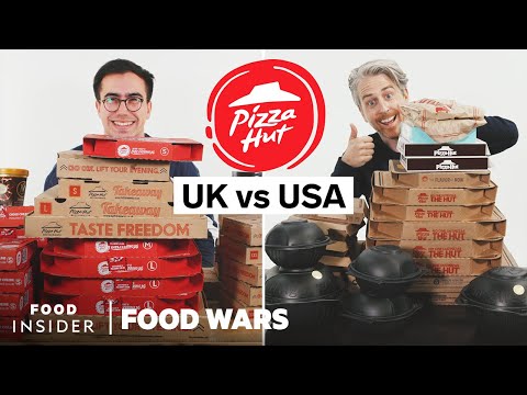 Pizza Hut EUA x Reino Unido | Guerras Alimentares