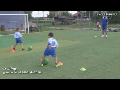 Trening - VIRTUS skola fudbala - Dobanovci, Beograd