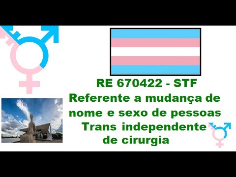 Sustentação oral STF - Registro de Pessoas Trans por Wallace Corbo