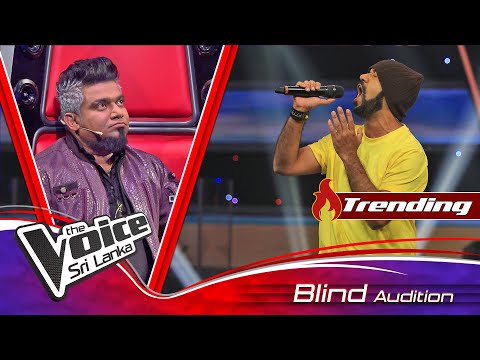 Nilash Neo | Miriguwa Parada (මිරිඟුව පරදා) | Blind Auditions | The Voice Sri Lanka