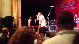 Michael Franti & Spearhead - HEY HEY HEY (Live @ The Bijou Theatre, Knoxville, TN, 5.25.2012)