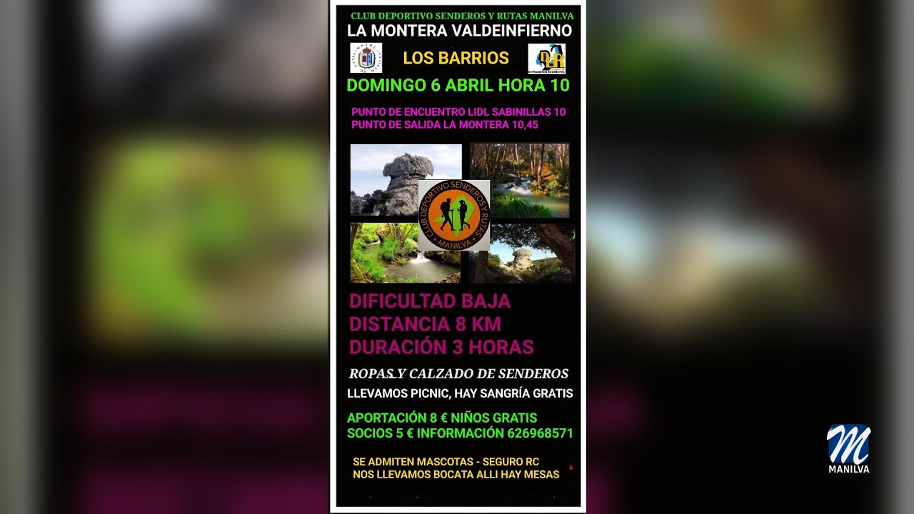 Se organiza un sendero por La Montera-Valdeinfierno