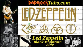 Black Mountain Side - Led Zeppelin - Guitar TABS Lesson 