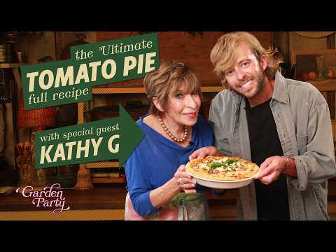 Easy Homemade Tomato Pie Recipe | Garden Party with Trace Barnett