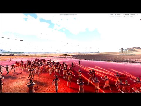 1,000 JOHN WICK SURROUNDED BY 1,000,000 ROMAN ARCHERS | Ultimate Epic Battle Simulator 2 | UEBS2