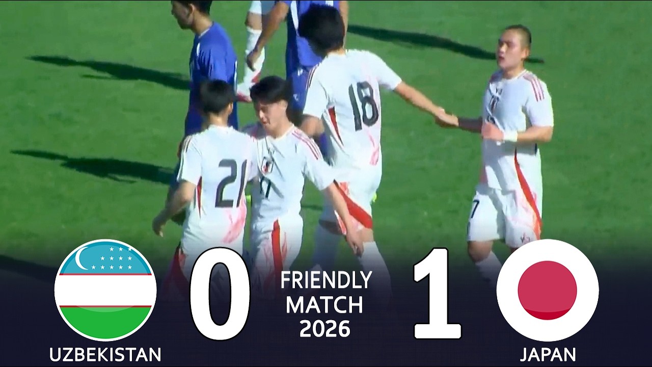 U-19日本代表が敵地でU-20ウズベキスタン撃破！相手監督も思わず漏らした「年下に負けた…」