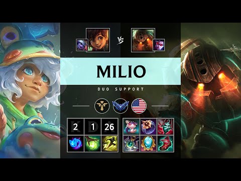 Milio Support vs Nautilus - NA Diamond Patch 25.08