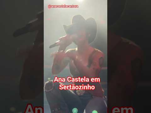 Ana Castela em Sertãozinho #shorts #anacastelacantora #famosos