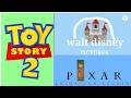 Toy Story 2 End Credits Walt Disney Pictures Úrsula Pixar Animation Studio