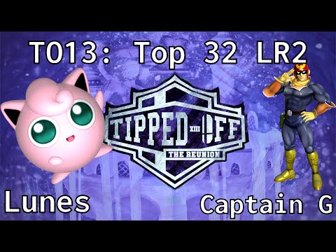 TO13 - Lunes (Jigglypuff) vs Captain G (Captain Falcon) - Top 32 LR2