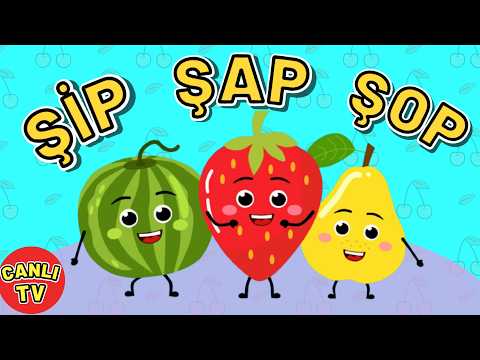 Karpuz Adam Şip Şap Şop · Ellerim Tombik Tombik · Eğlenceli Çocuk Şarkıları · Ali Babanın Çiftliği