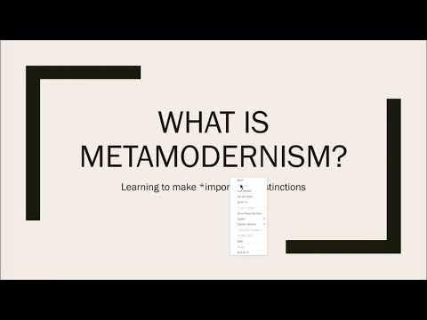 Parallax Lecture 004:  WHAT IS METAMODERNISM  with Daniel Görtz