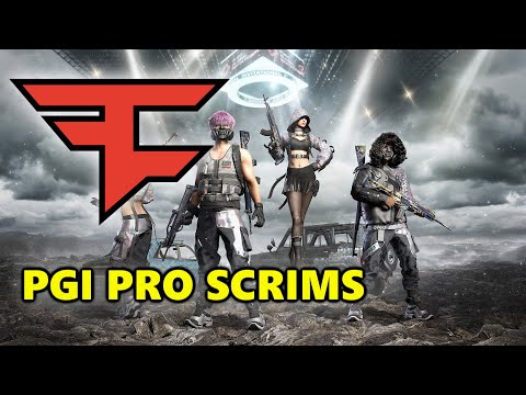 FAZE CLAN ubah, Gustav, FuzzFace & Aitzy - PUBG GLOBAL INVITATIONAL PRO SCRIMS