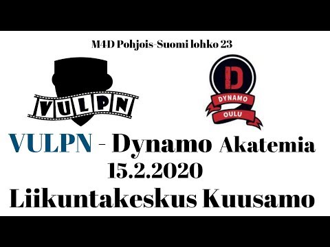 Maalikooste: VULPN - Dynamo Akatemia   M4D (15.2.2020)