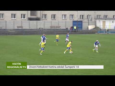 VSETÍN: Divizní fotbalisté Vsetína zdolali Šumperk 1:0