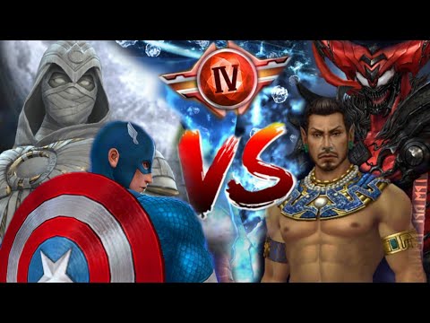 FASTEST 1v1 | CAP vs NAMOR vs CARNAGE vs MOON KNIGHT | GBR COMPARISION |  MARVEL FUTURE FIGHT | MFF