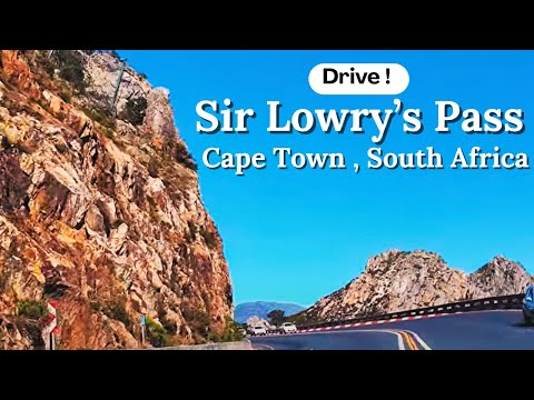 ✅ Epic Drive Through Sir Lowry’s Pass | Cape Town’s Most Scenic Route! 🌄