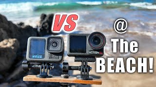 DJI Osmo Action 5 Pro vs GoPro Hero 13 Black - Side by Side Comparisons at the Beach!