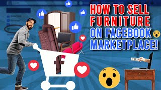 How to SELL furniture on FACEBOOK MARKETPLACE