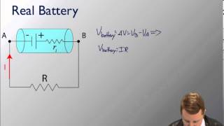 AP Physics - Ideal and Real Batteries