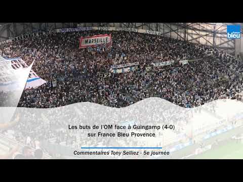 Les buts de l’OM face à Guingamp 4-0