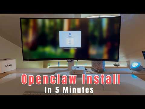 OpenClaw Installation and Setup on a Brand New Mac Mini