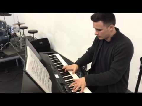 Flavius practices Beethoven