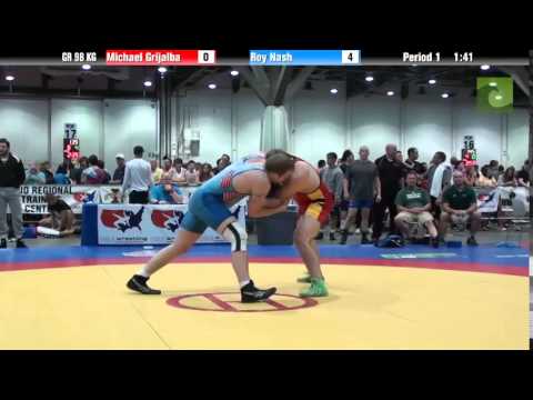 Greco GR 98 KG - Michael Grijalba vs. Roy Nash
