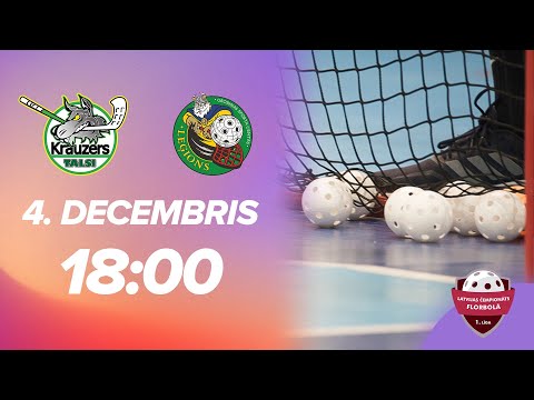 🎥 V1: Talsu NSS/Zerorisk - Leģions/Grobiņas SC (4.12.2021)