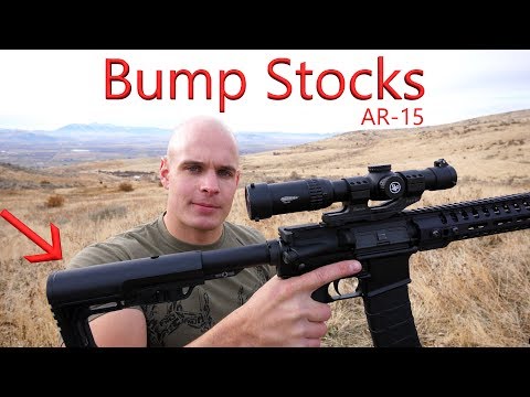 在美國賣到缺貨的「撞火槍托」到底是什麼？該不該被管制？(What is a Bump Stock? Should it be illegal?!)