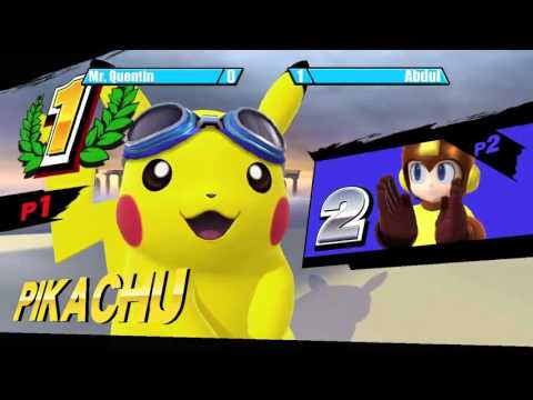 AZ Arcadian - Mrr. Quentin (Pikachu) vs Upsydwnsqr (Megaman) - Losers Quarters