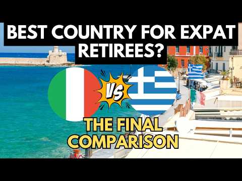 Retirement in Greece vs Italy: Things NOBODY Compared Before | Pros, Cons, and Cost of Living
