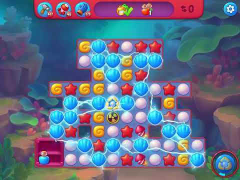 Fishdom Hard level 6651  rare technical issue フィッシュダム ハード  技術的問題