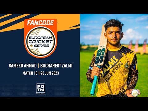 POTM: S.Ahmad - TRA vs BZ | Highlights | FanCode ECS Romania | 20 June 2023 | ECS23.484