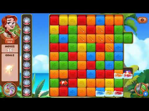 Lost Island Blast Adventure Level 114