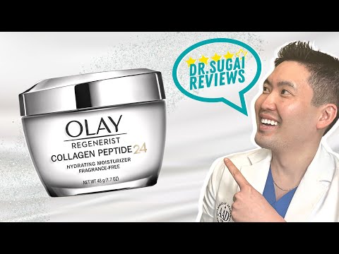 Dermatologist Reviews: Olay Regenerist Collagen Peptide 24 Moisturizer
