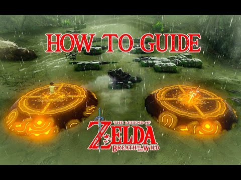 HOW TO DO A FRAGMENTED MONUMENT SHRINE QUEST - ZELDA BREATH OF THE WILD - NINTENDO SWITCH