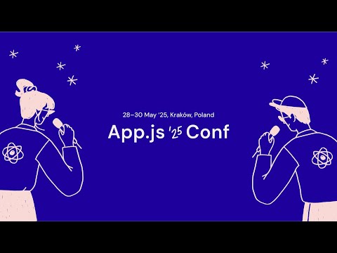 App.js Conf 2025 – Live stream from Day 1